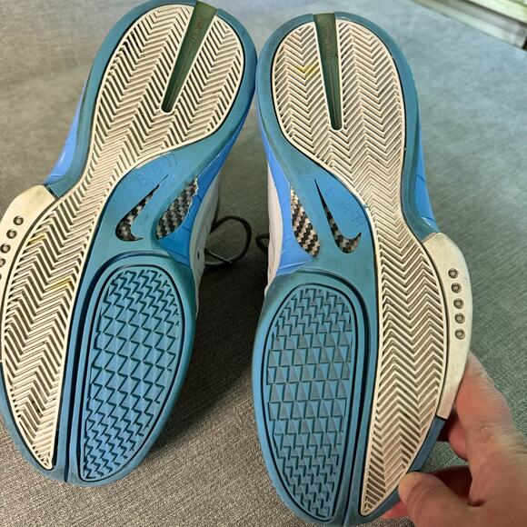 Nike Air Zoom Huarache 2K4 Wolf Gray University Blue 308475-002 Men’s Size 11 - Picture 8 of 9